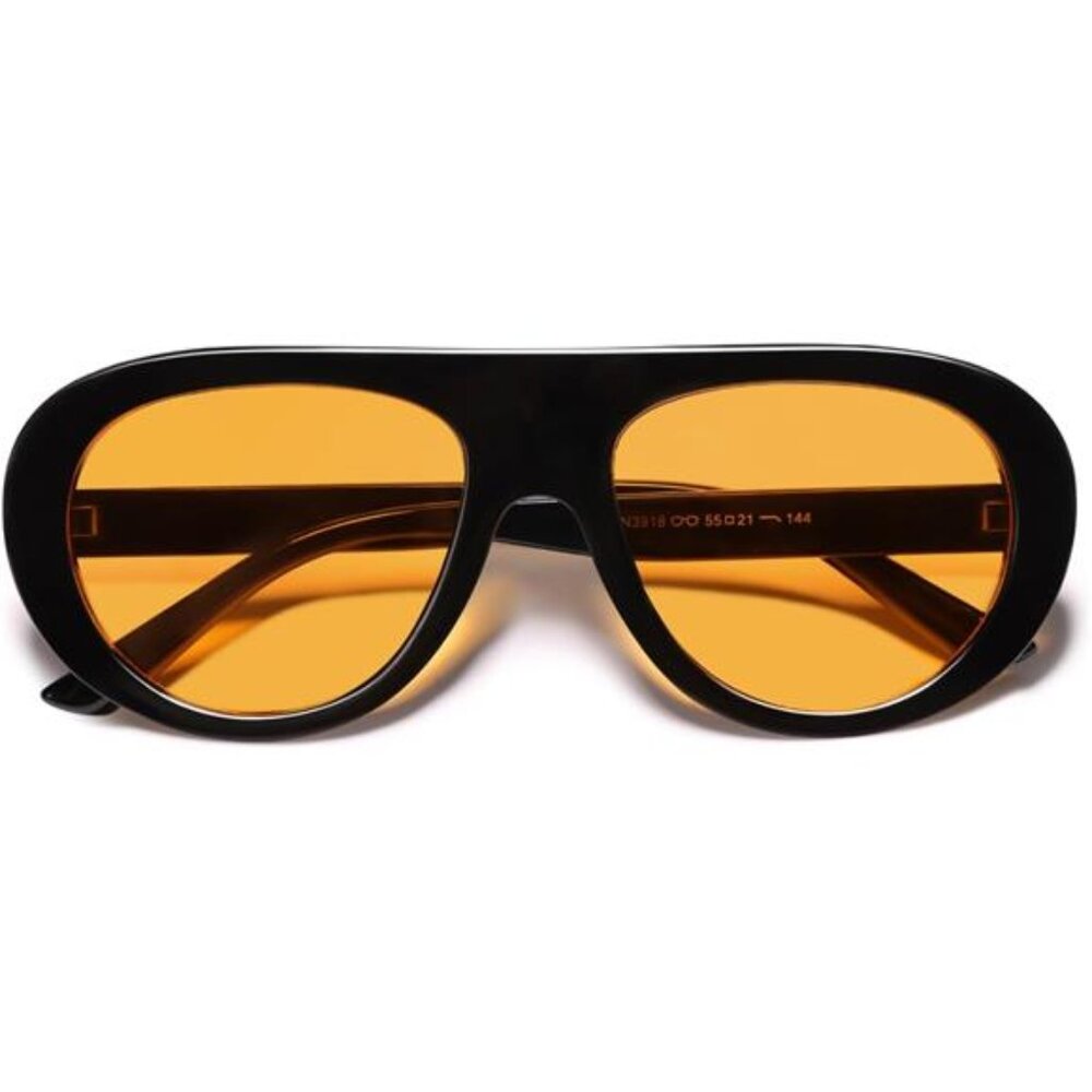 😎 Retro 70s Aviator Sunglasses – Tinted Lenses, Unisex, Lightweight 😎